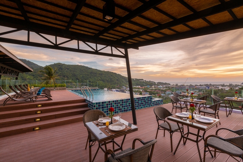 Light Design Apartment with Private Balcony, 2 Bedrooms, Kata Karon