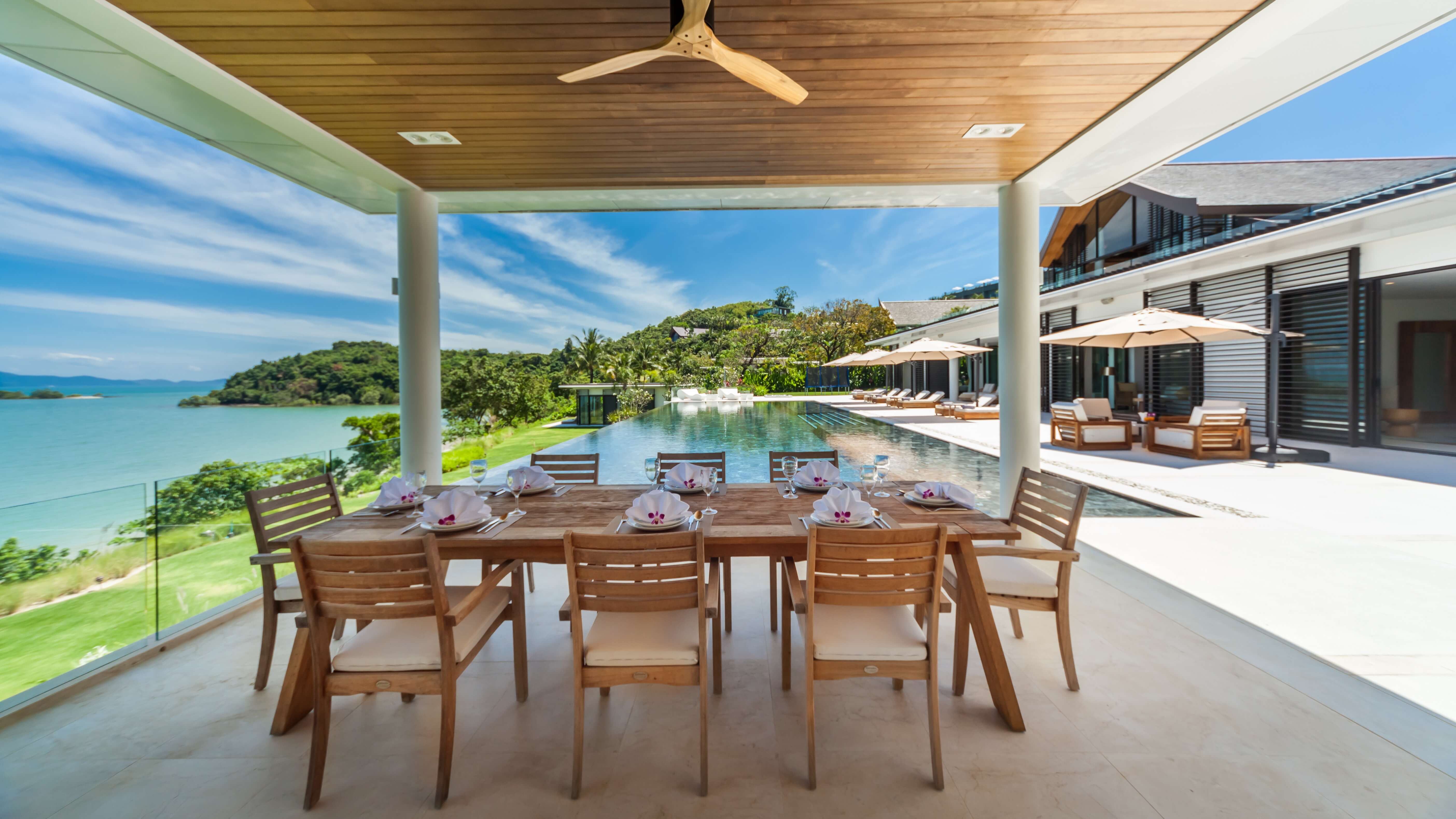 7 bedroom villa on the east coast of Phuket in the exclusive Cape Yamu estate