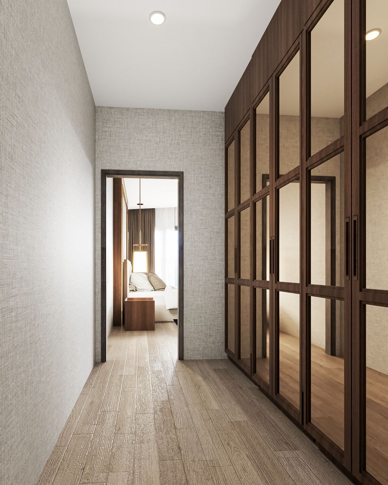 Апартаменты с панорамным остеклением и террасой, 2 спальни, Патонг