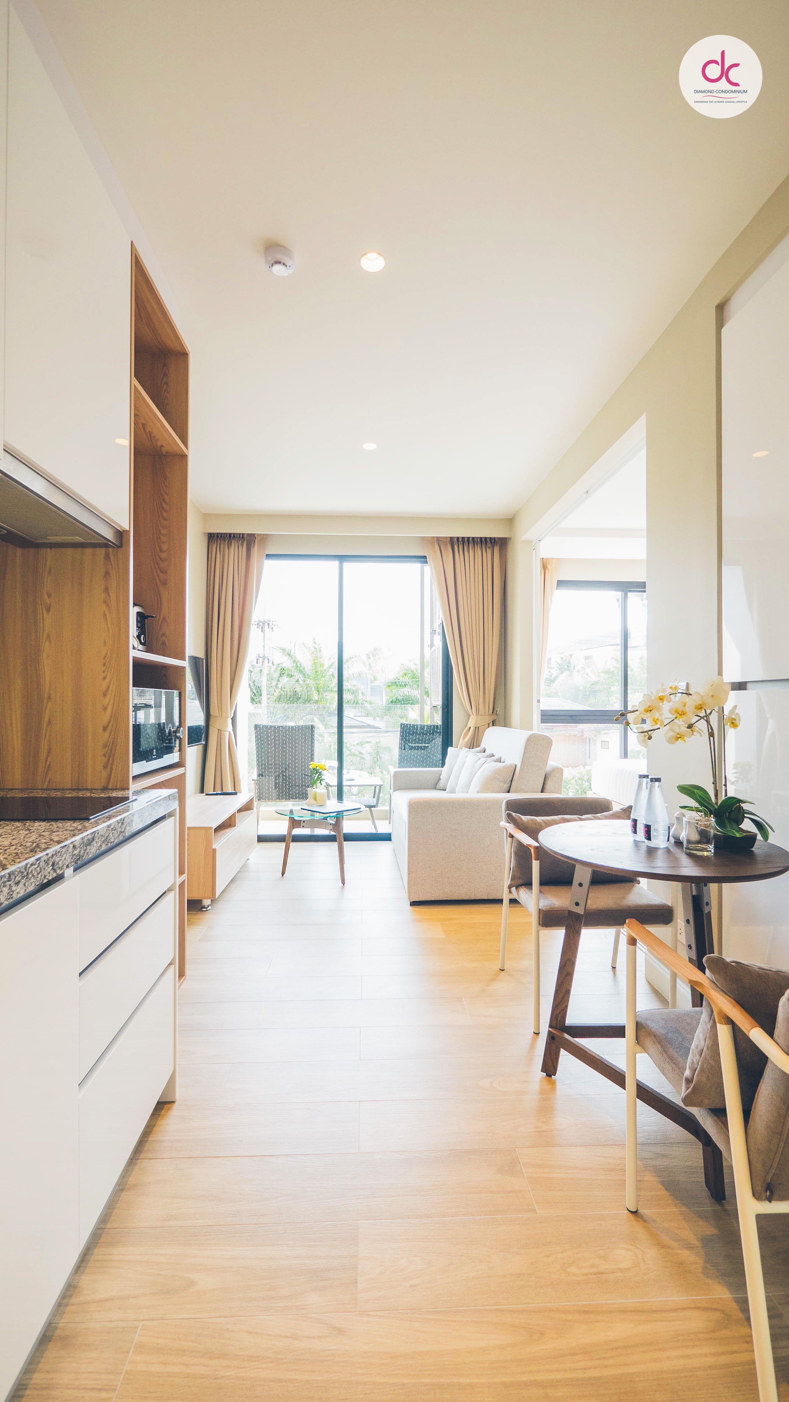 Apartment with a stylish beach interior, 1 bedroom, Bangtao
