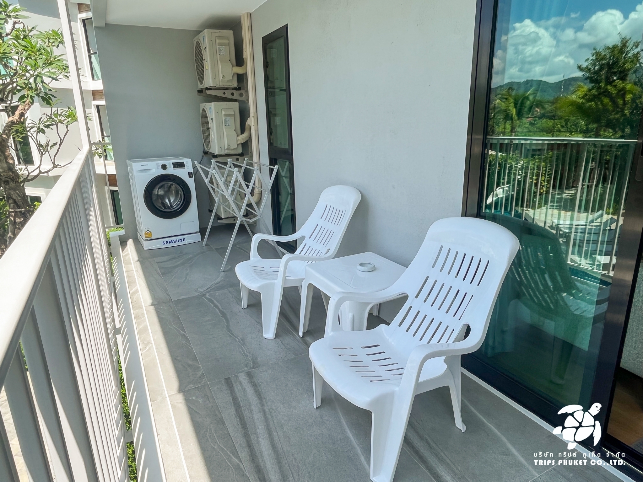 2 bedroom apartment with pool in Rawai