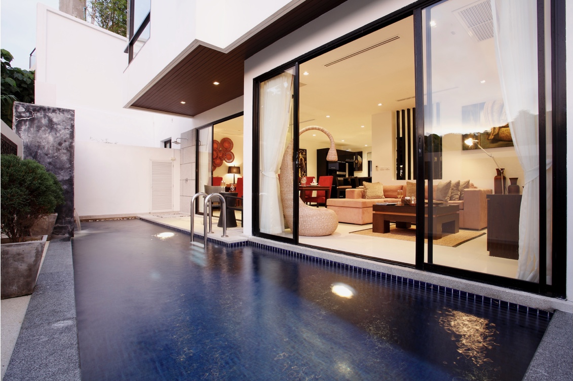 Luxurious villa in Nai Harn with jungle view, 3 bedrooms