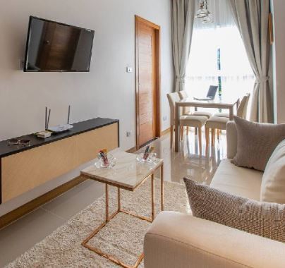 Family 2-bedroom apartment, 68 m2, Karon area