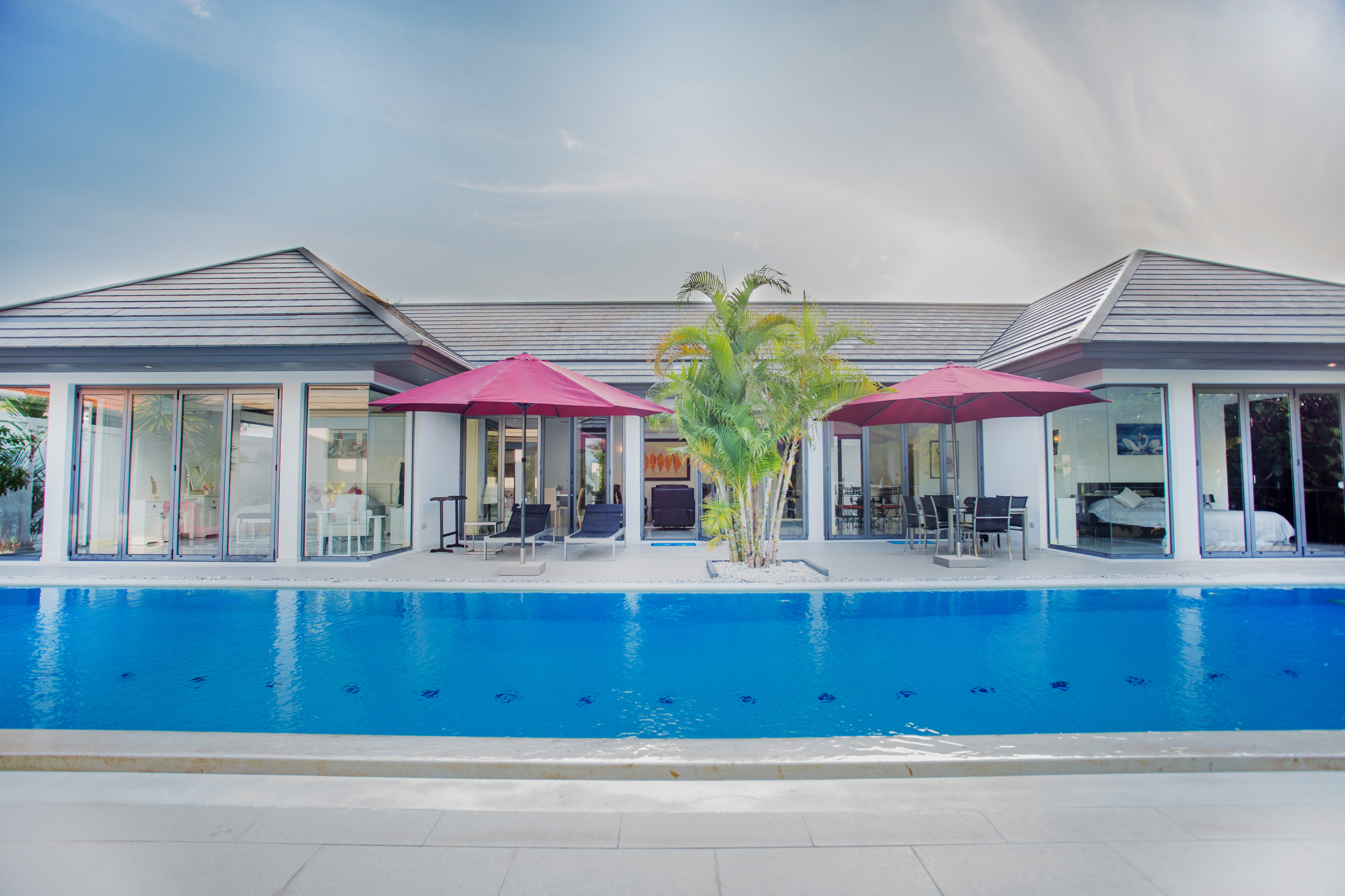 Spacious 4 bedroom contemporary style villa, Rawai