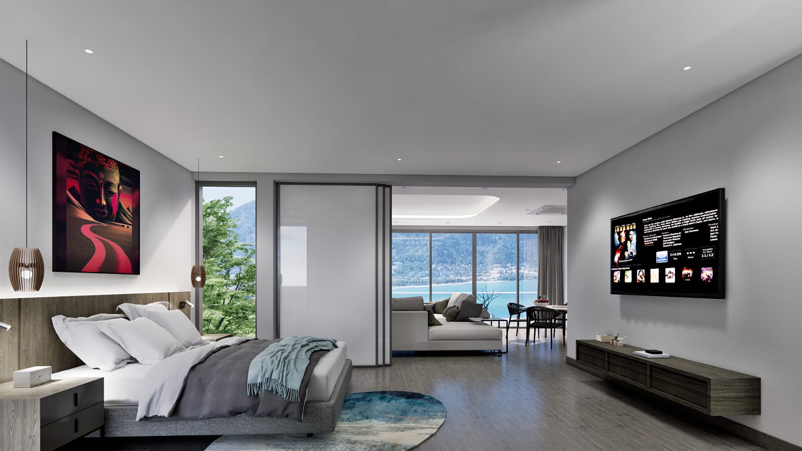 Cozy apartments with 1 and 2 bedrooms, Patong