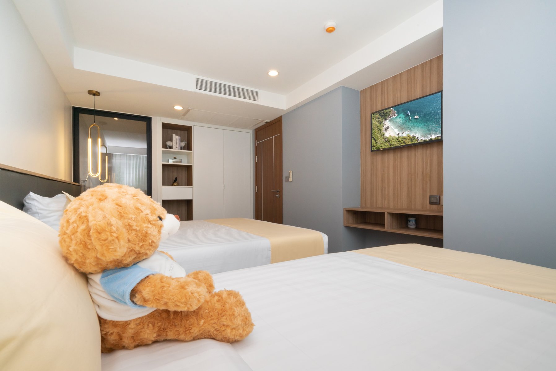 Cozy modern apartment in a new residential complex near Kata Beach, 2 bedrooms