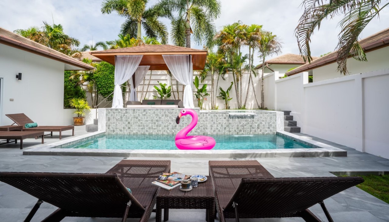 Comfortable 3 bedroom villa with pool, Rawai