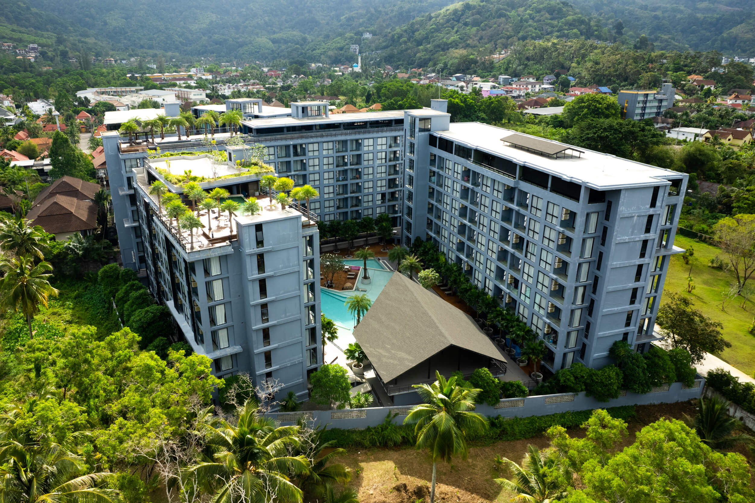 Cozy apartment 36 sq.m in a comfortable complex, Kamala area