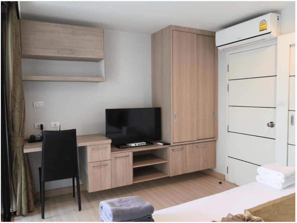 Cozy bright apartment with a large common area in Patong, 2 bedrooms