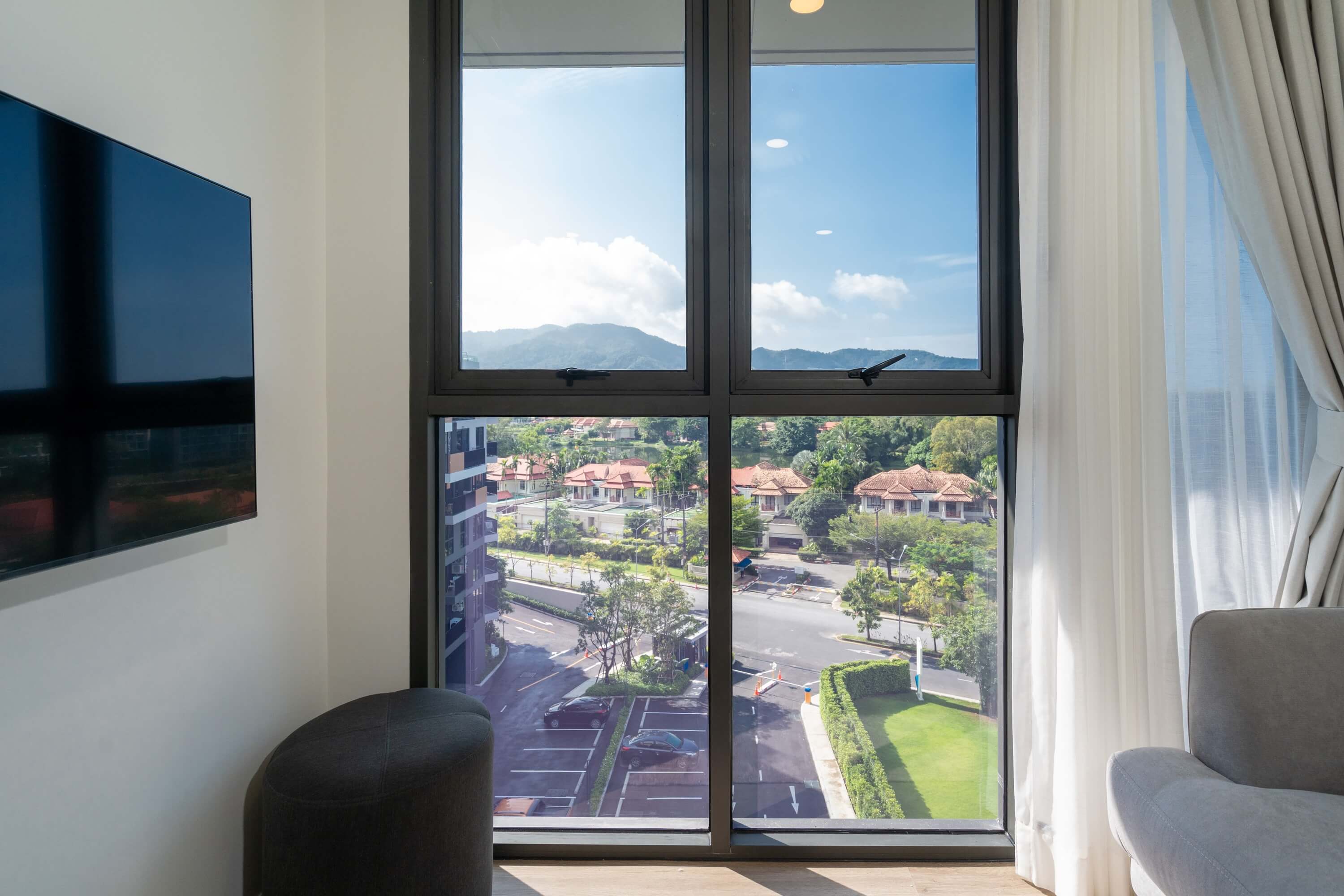 Apartment with good repair near Bang Tao beach, 2 bedrooms