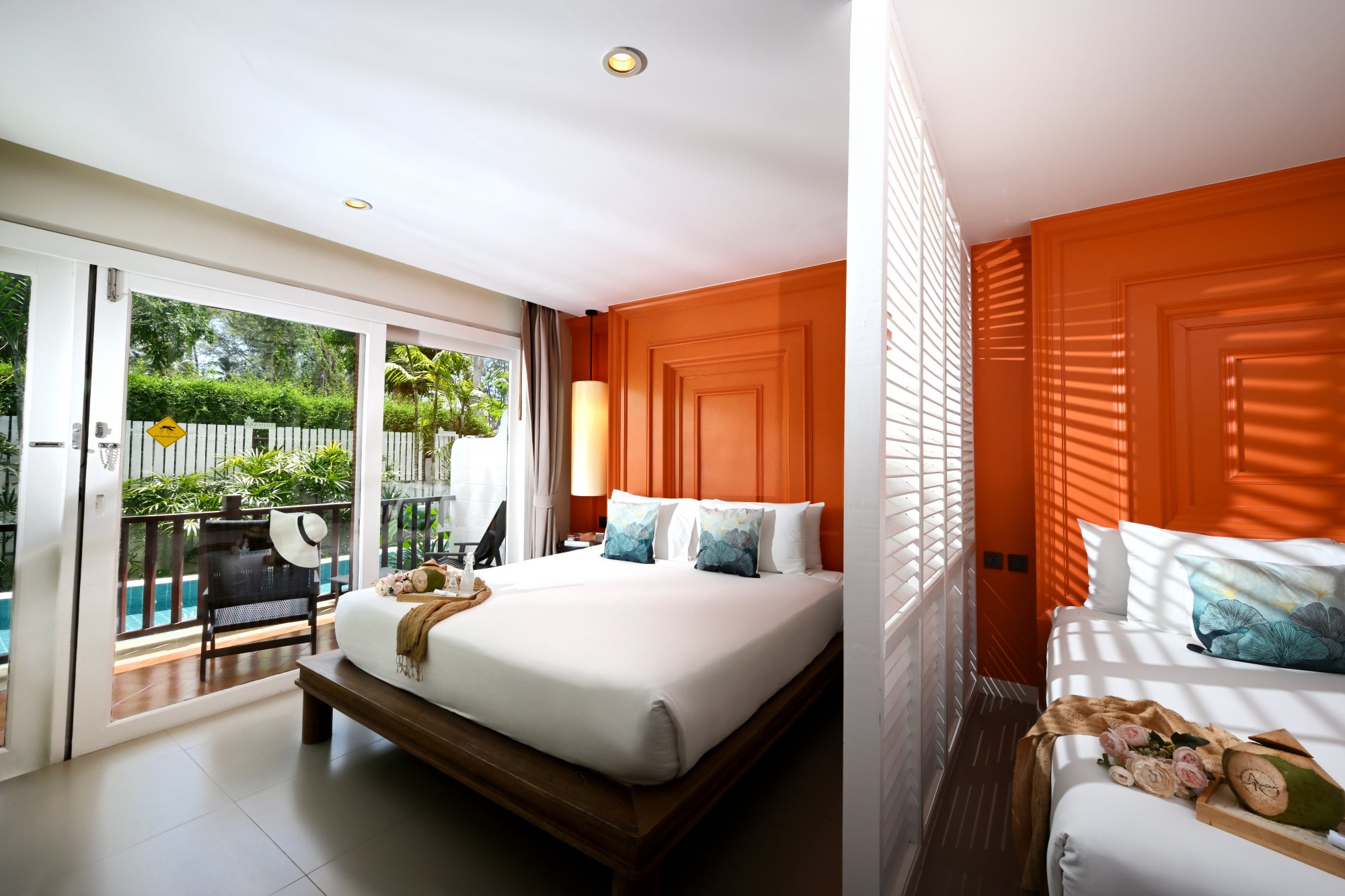 Cozy Grand Pool Access Apartment with stylish design and garden view, 2 bedrooms, Bang Tao