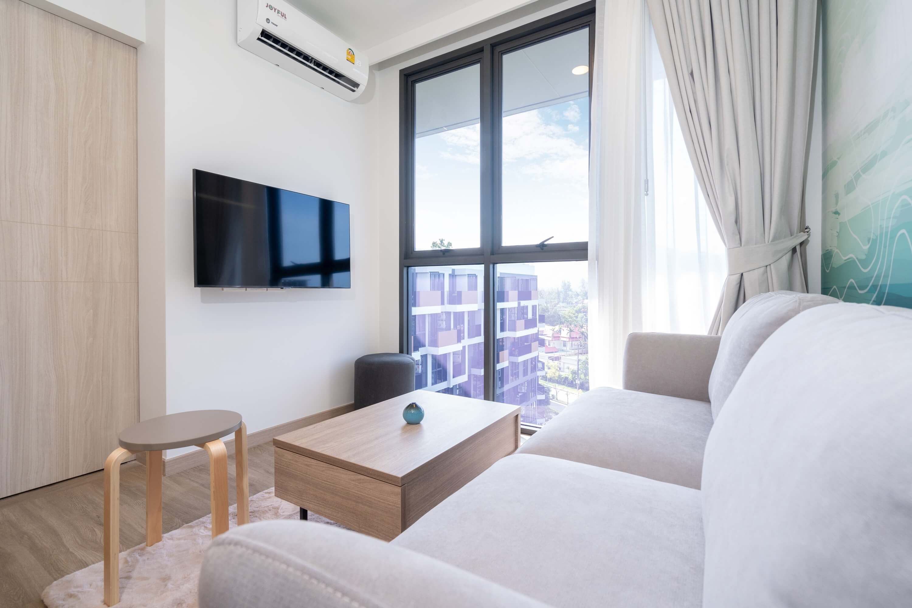 Apartment with good repair near Bang Tao beach, 2 bedrooms