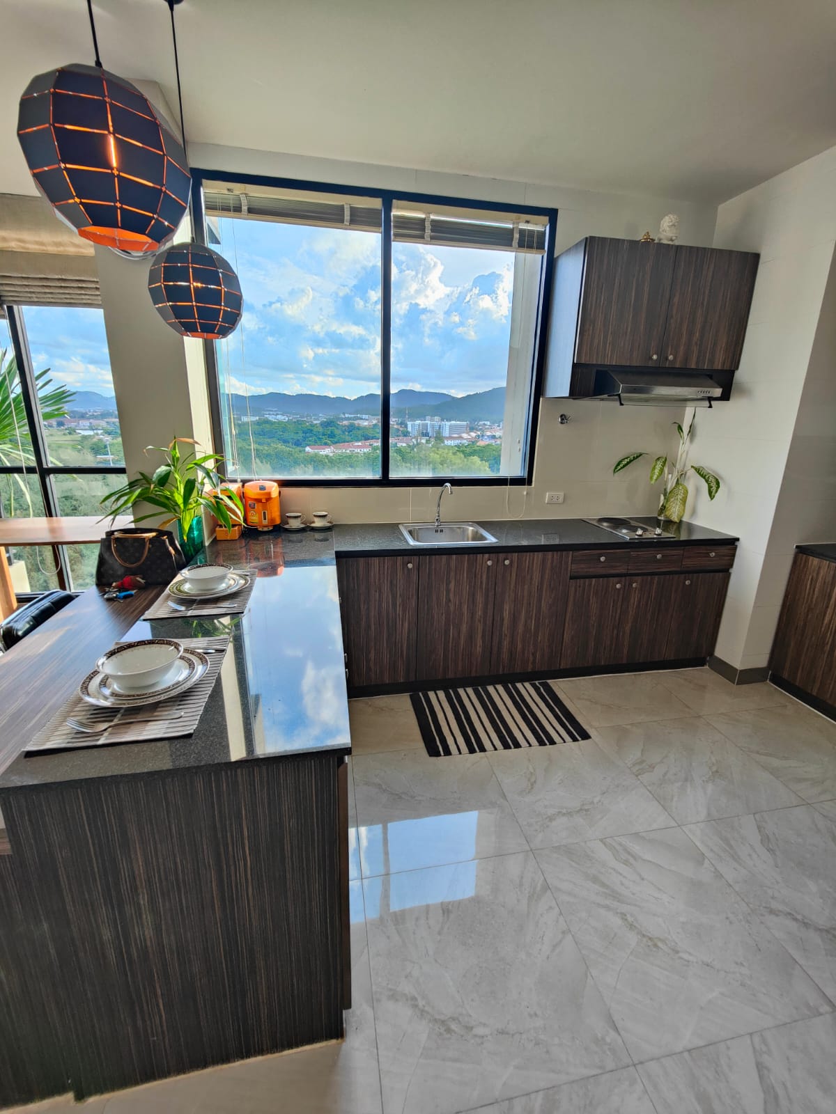 Apartment with a huge pool on the territory, 2 bedrooms, Phuket Town