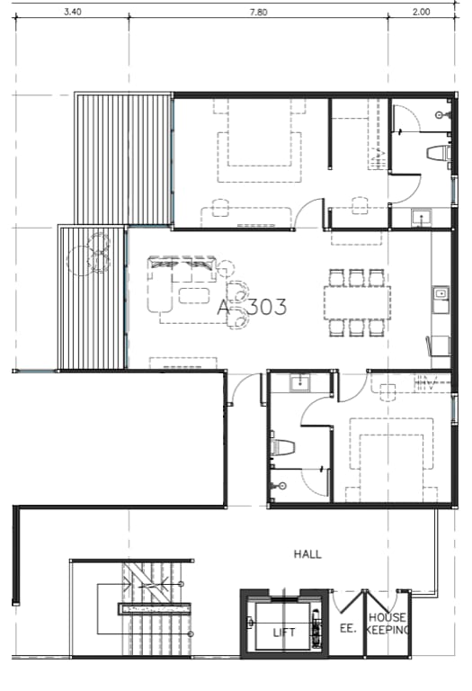 Cozy apartments with 1 and 2 bedrooms, Patong