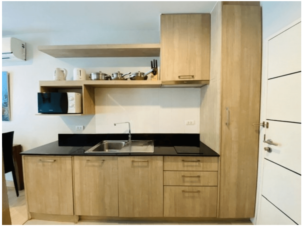 Cozy bright apartment with a large common area in Patong, 2 bedrooms