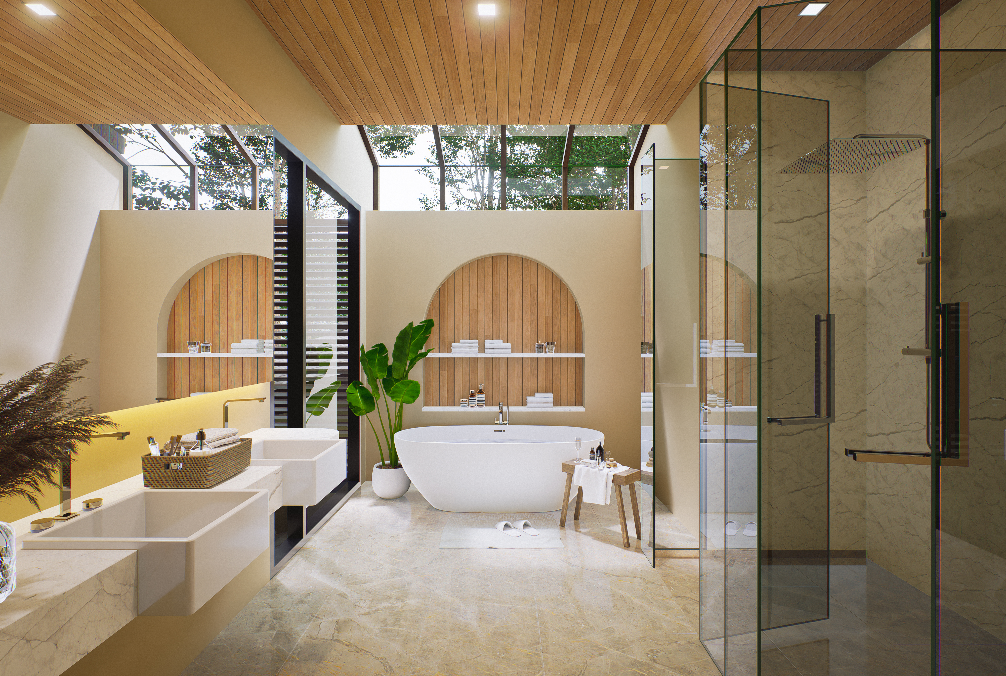 Tropical ocean view 5 bedroom villa with private pool, Phuket Town