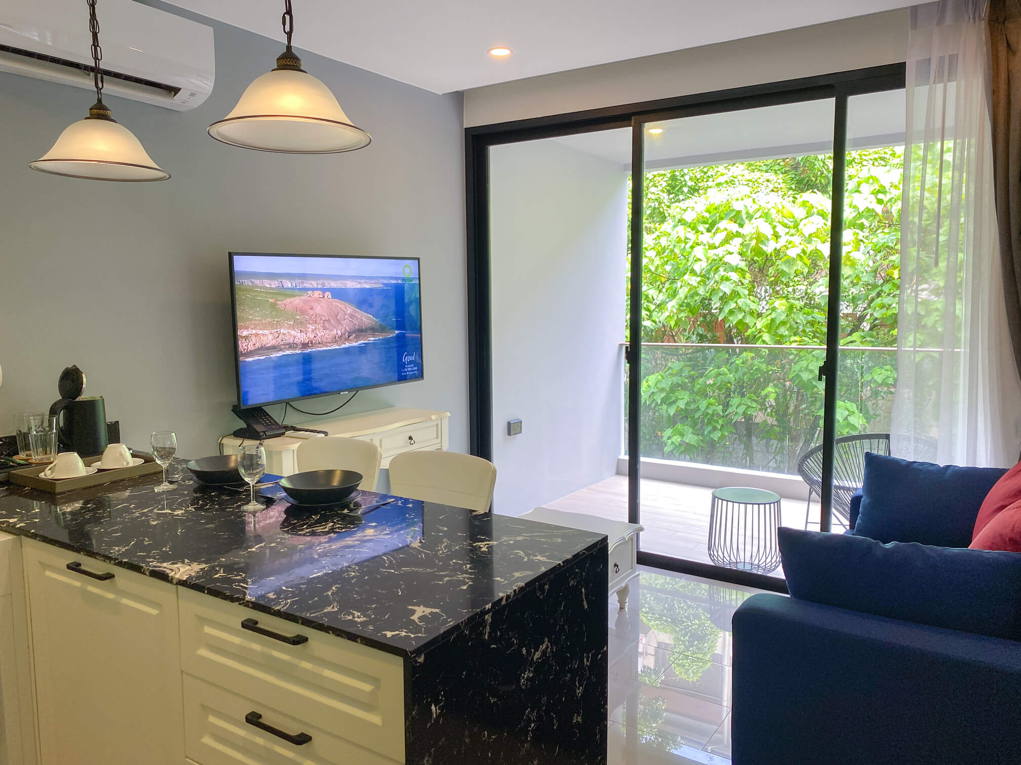 Cozy studio in a new residential complex on Surin Beach