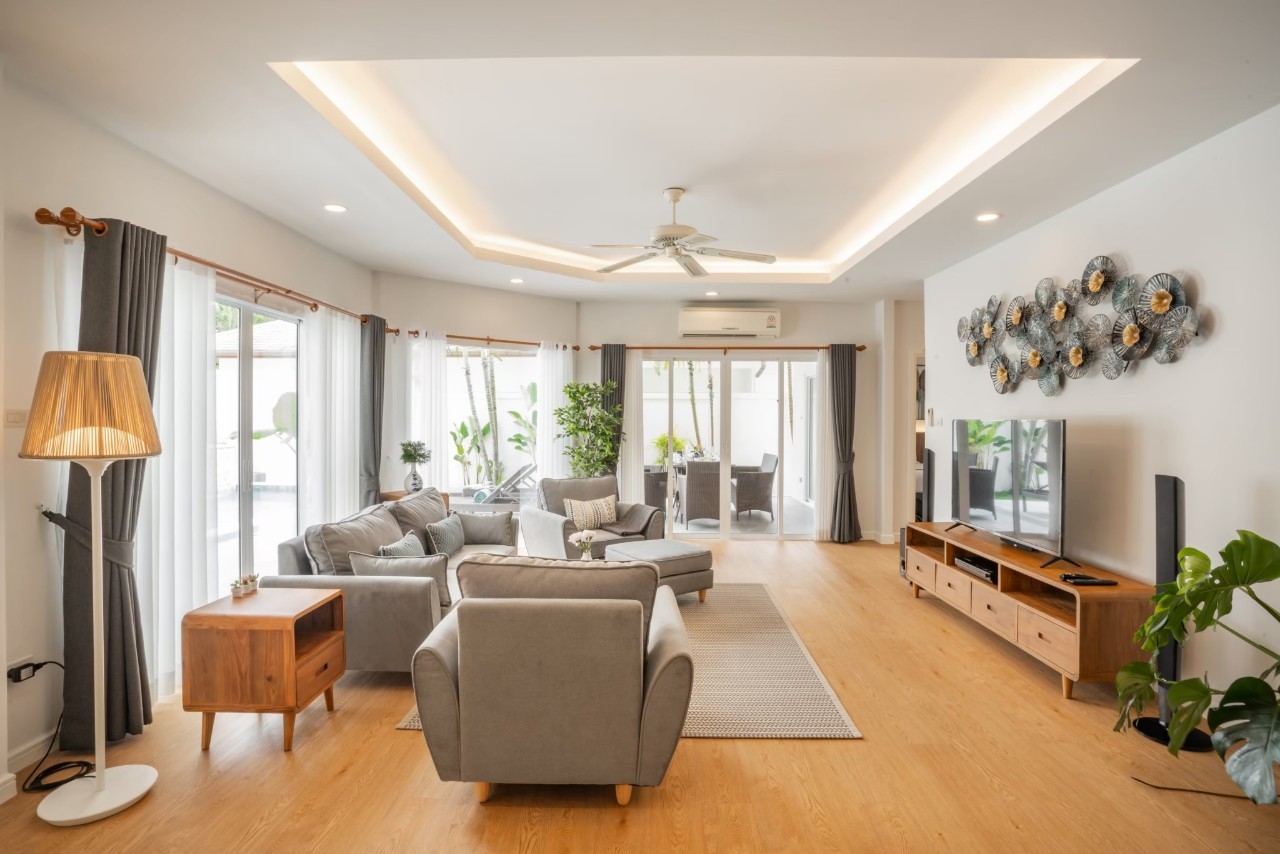 Comfortable 3 bedroom villa with pool, Rawai