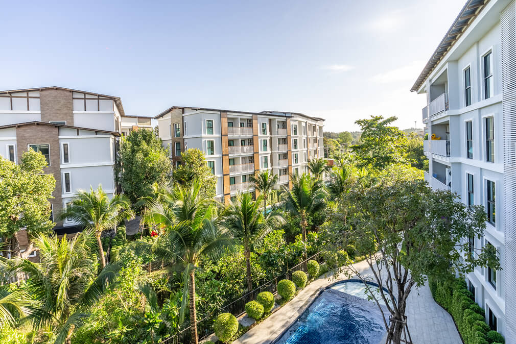 Apartment in Rawai with panoramic nature and pool views, 1 bedroom