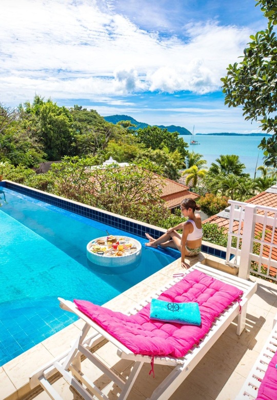 Beach front villa with private pool, 1 bedroom, Panwa