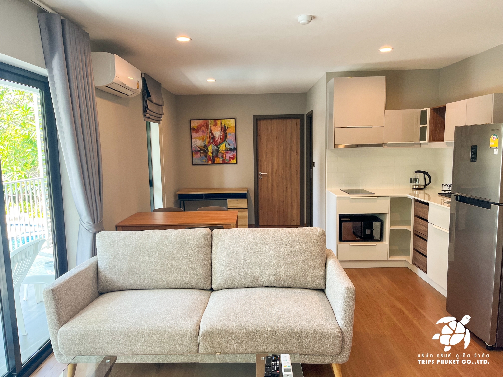 2 bedroom apartment with pool in Rawai