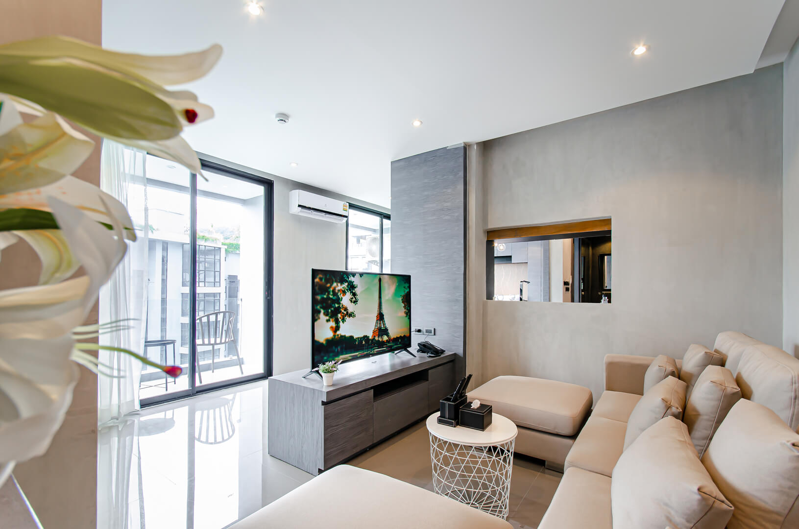 Apartment in a residential complex near Kamala beach, 2 bedrooms