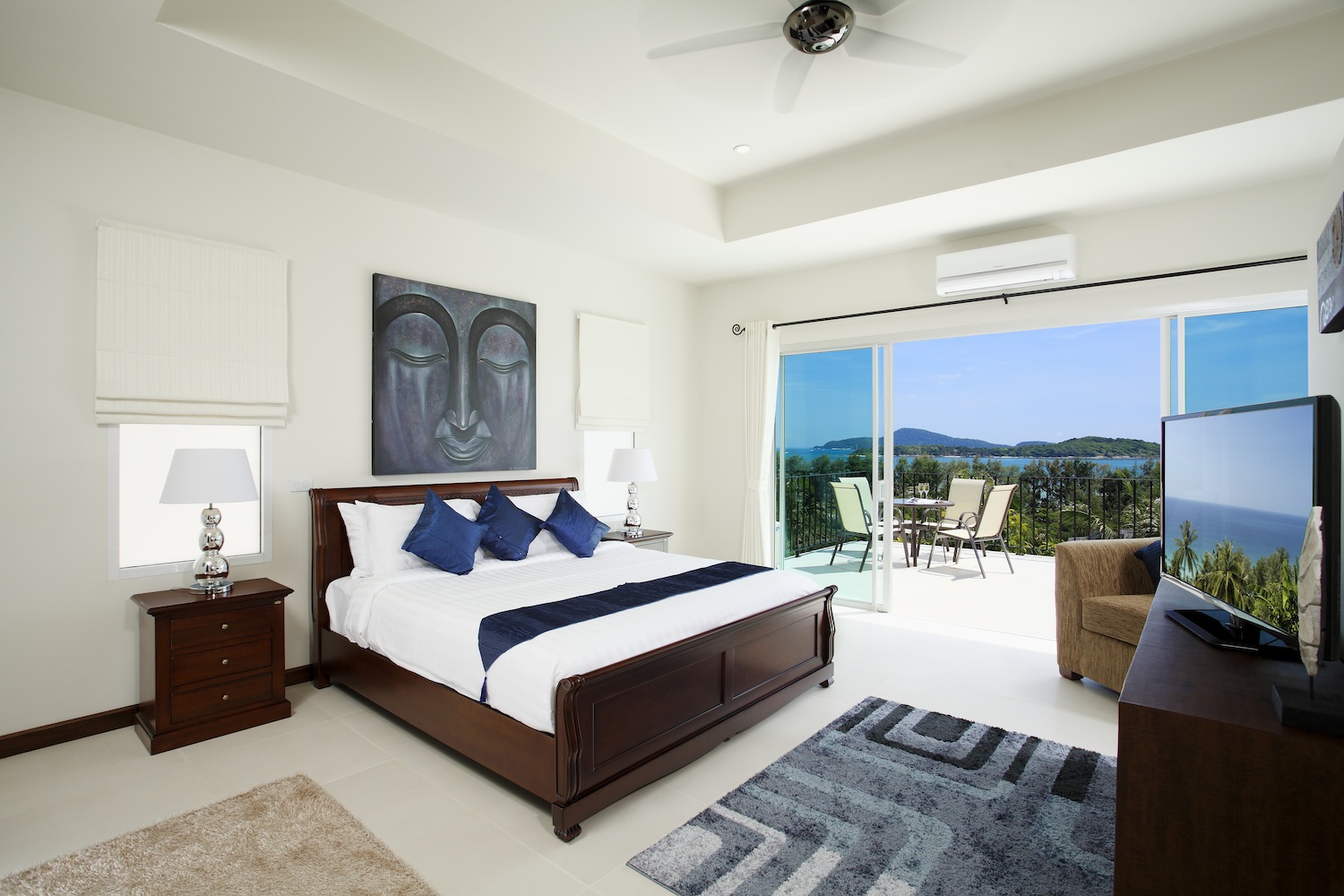Villa with pool and private terrace, 9 bedrooms, Rawai