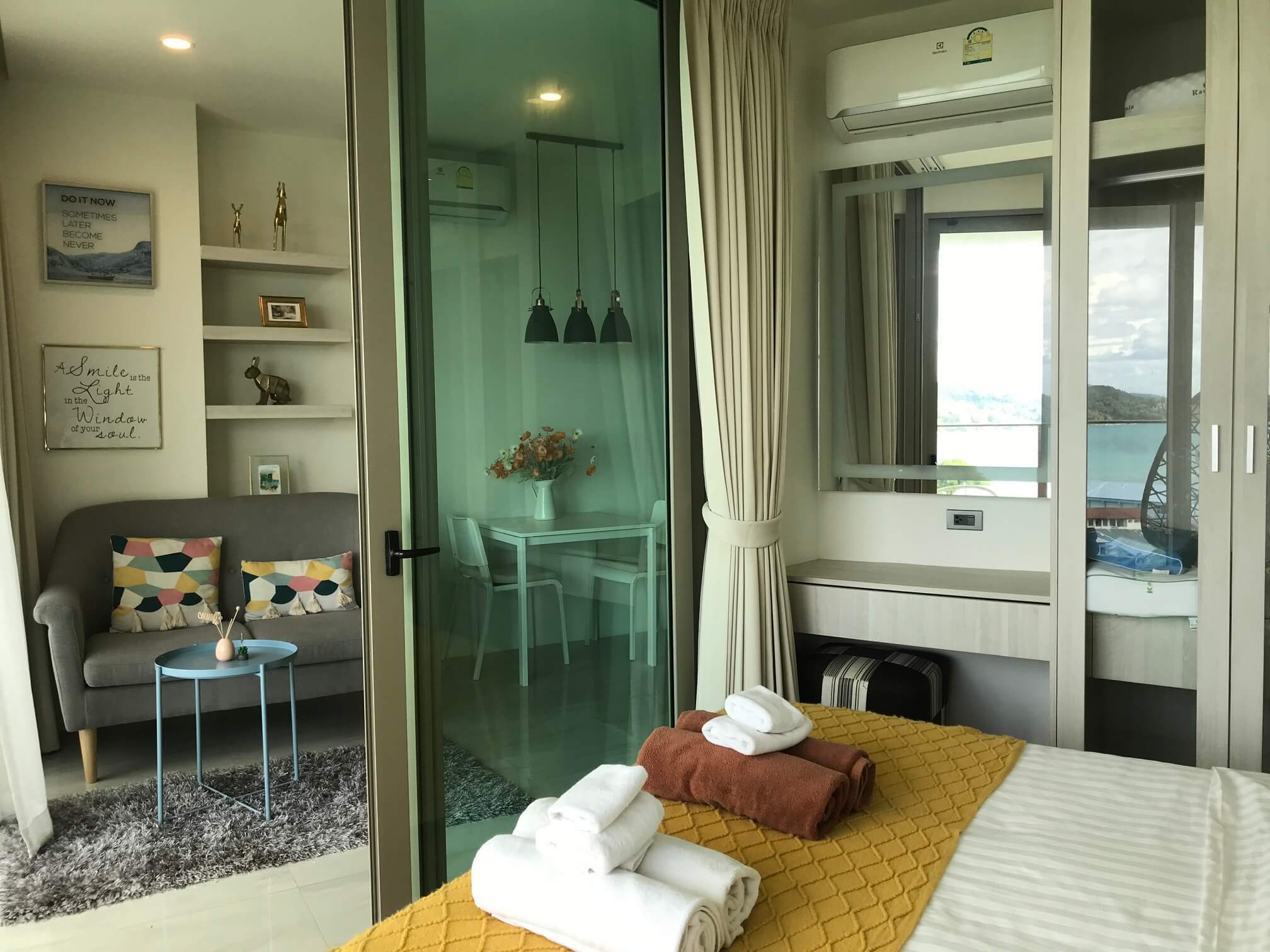 Cozy apartment with balcony - 1 bedroom, Kamala area