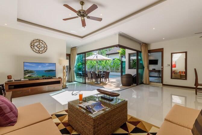 Villa with 2 bedrooms, pool and garden in Rawai
