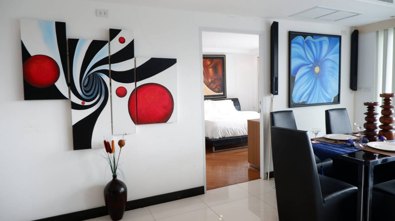Spacious apartment with panoramic windows, Kata, 3 bedrooms