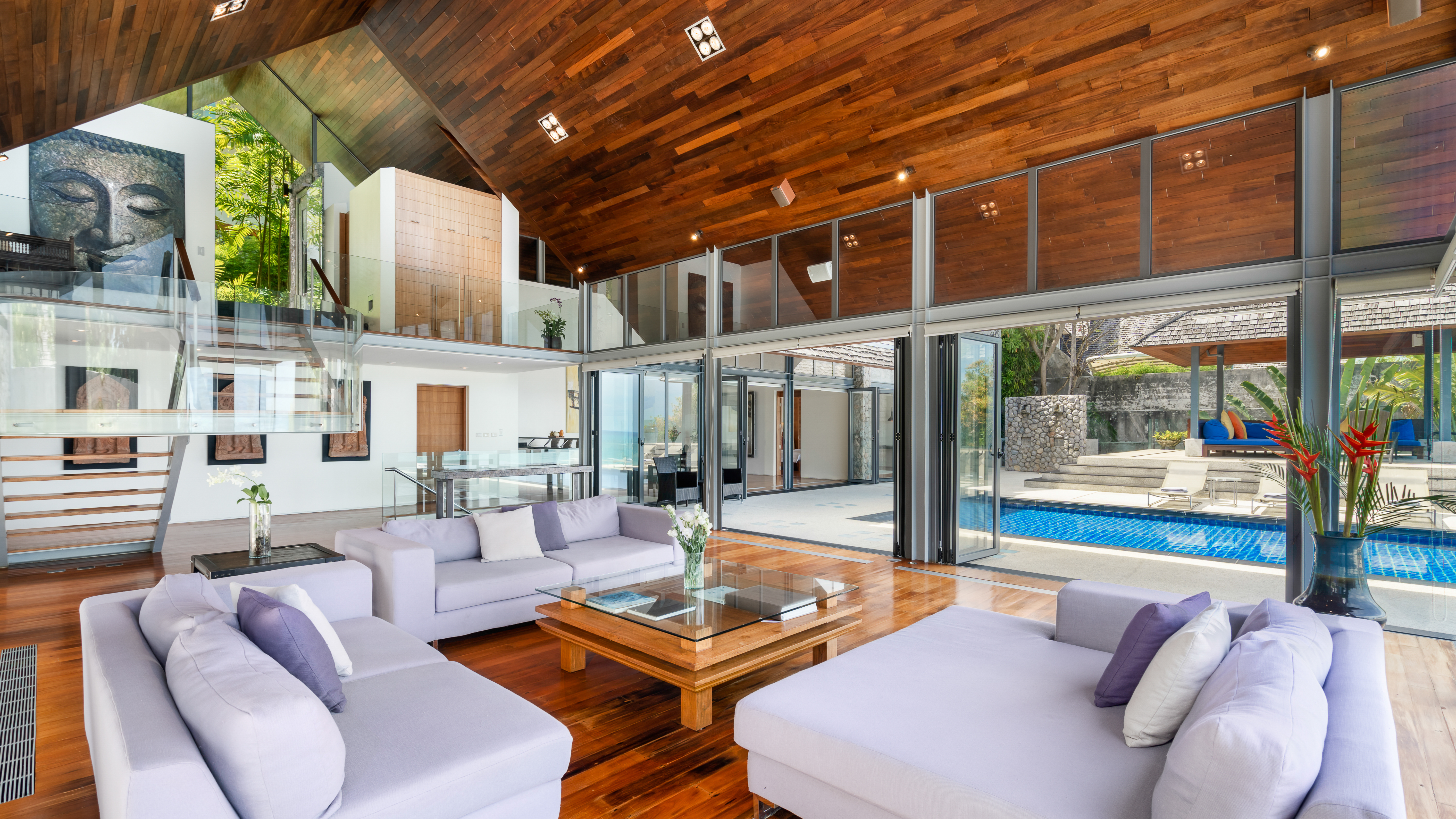 Seafront villa with stylish interior design, 6 bedrooms, Kathu