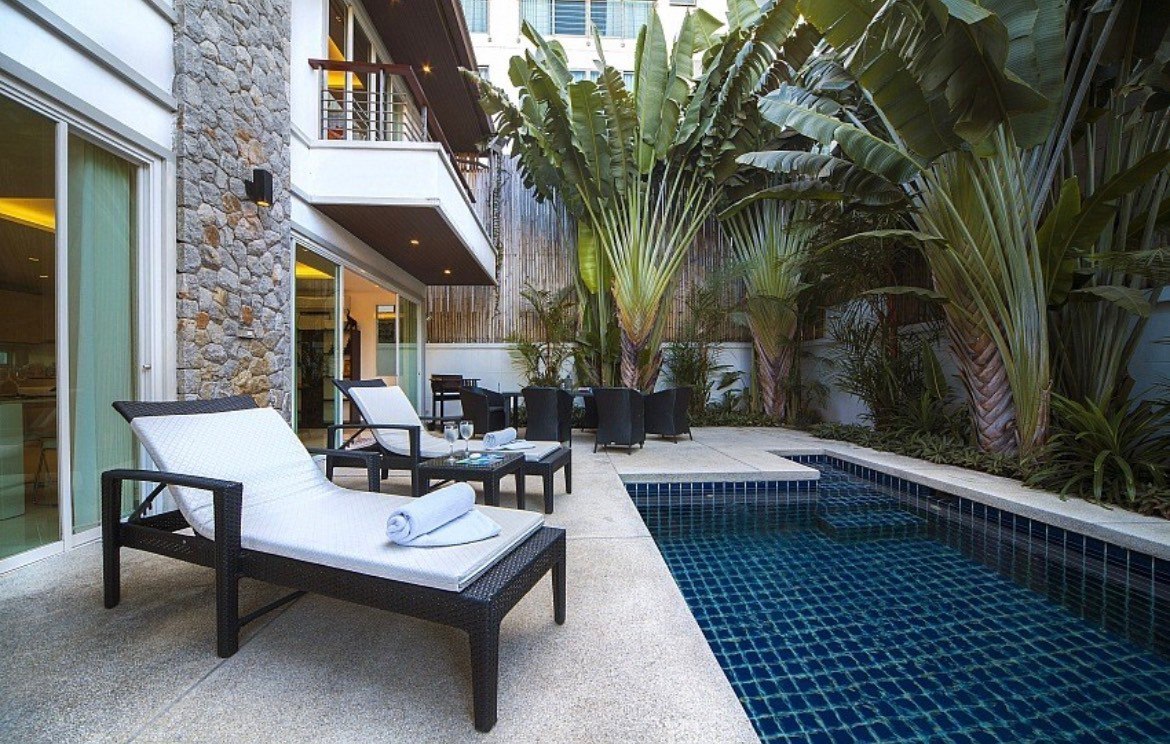 Luxury holiday villa close to the beach, 3 bedrooms, Kamala