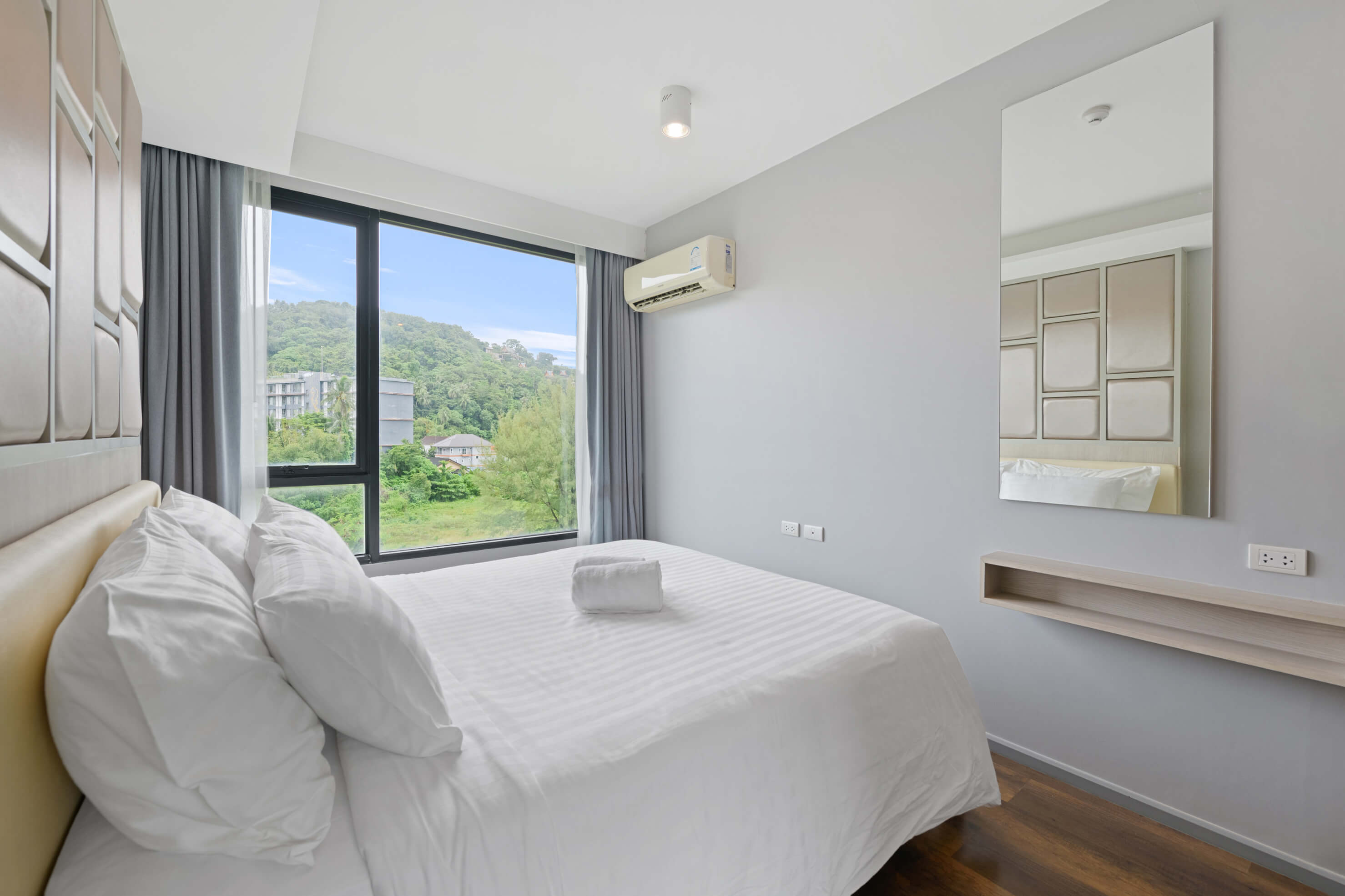 Bright Apartment with Panoramic Windows, 1 Bedroom, Surin