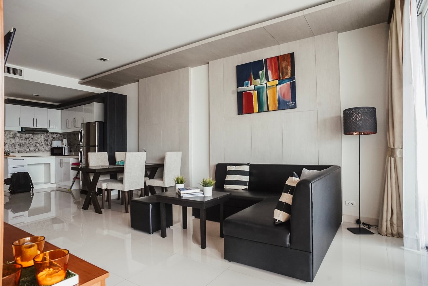 Modern Design One-Bedroom Apartment, Kata