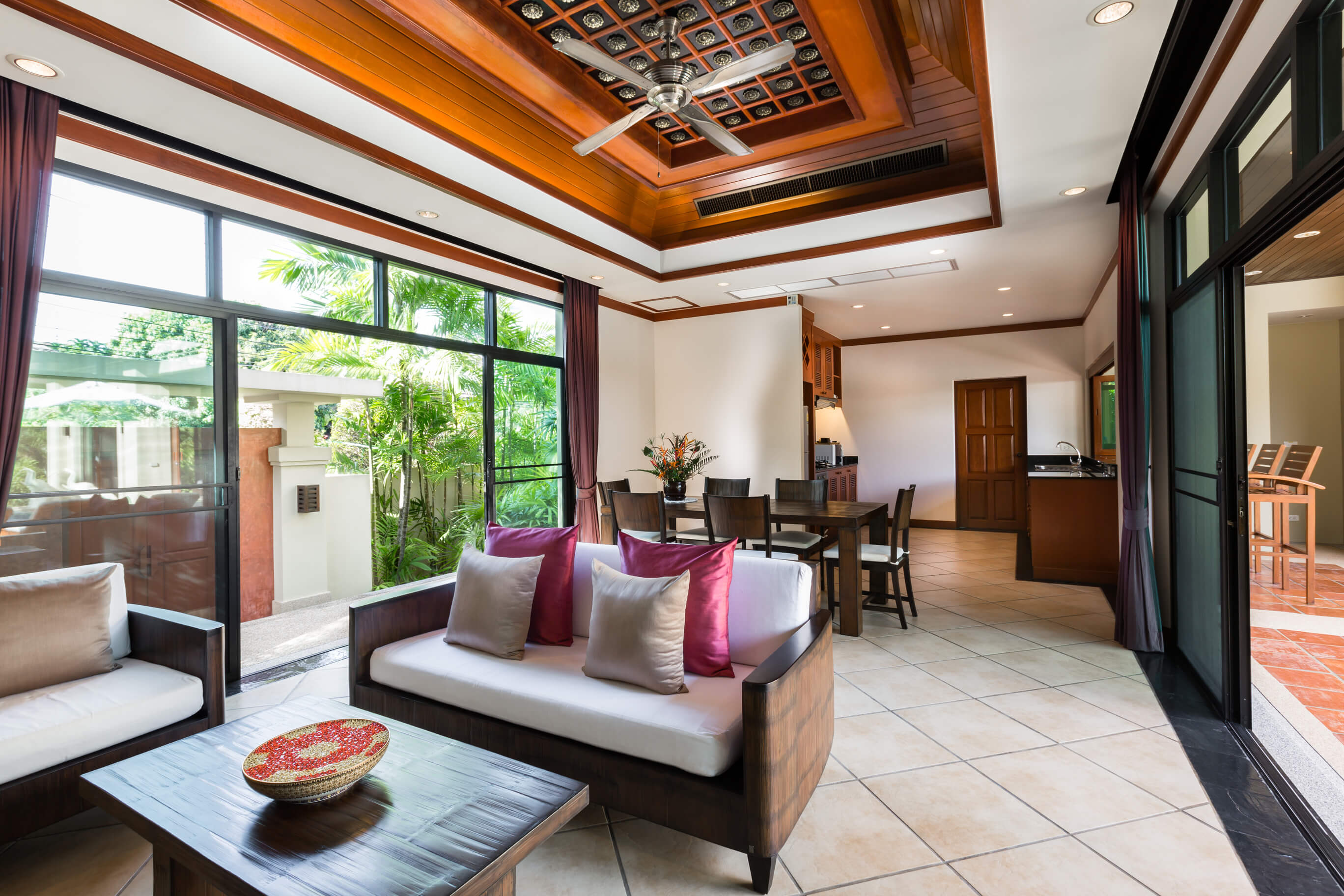 Luxury 2 bedroom villa with private pool, Nai Harn