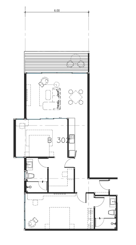 Cozy apartments with 1 and 2 bedrooms, Patong
