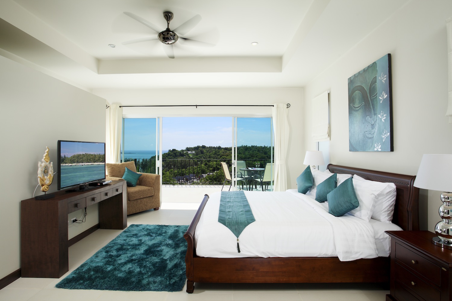 Villa with pool and private terrace, 9 bedrooms, Rawai