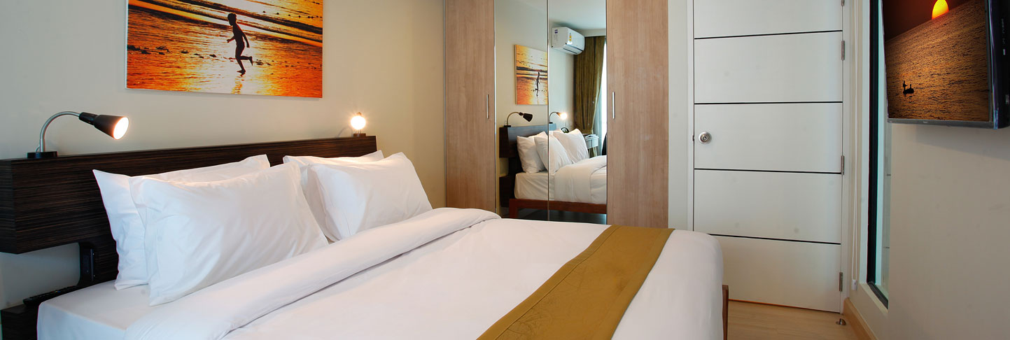 Comfortable apartment with parking and swimming pool, 1 bedroom, Patong