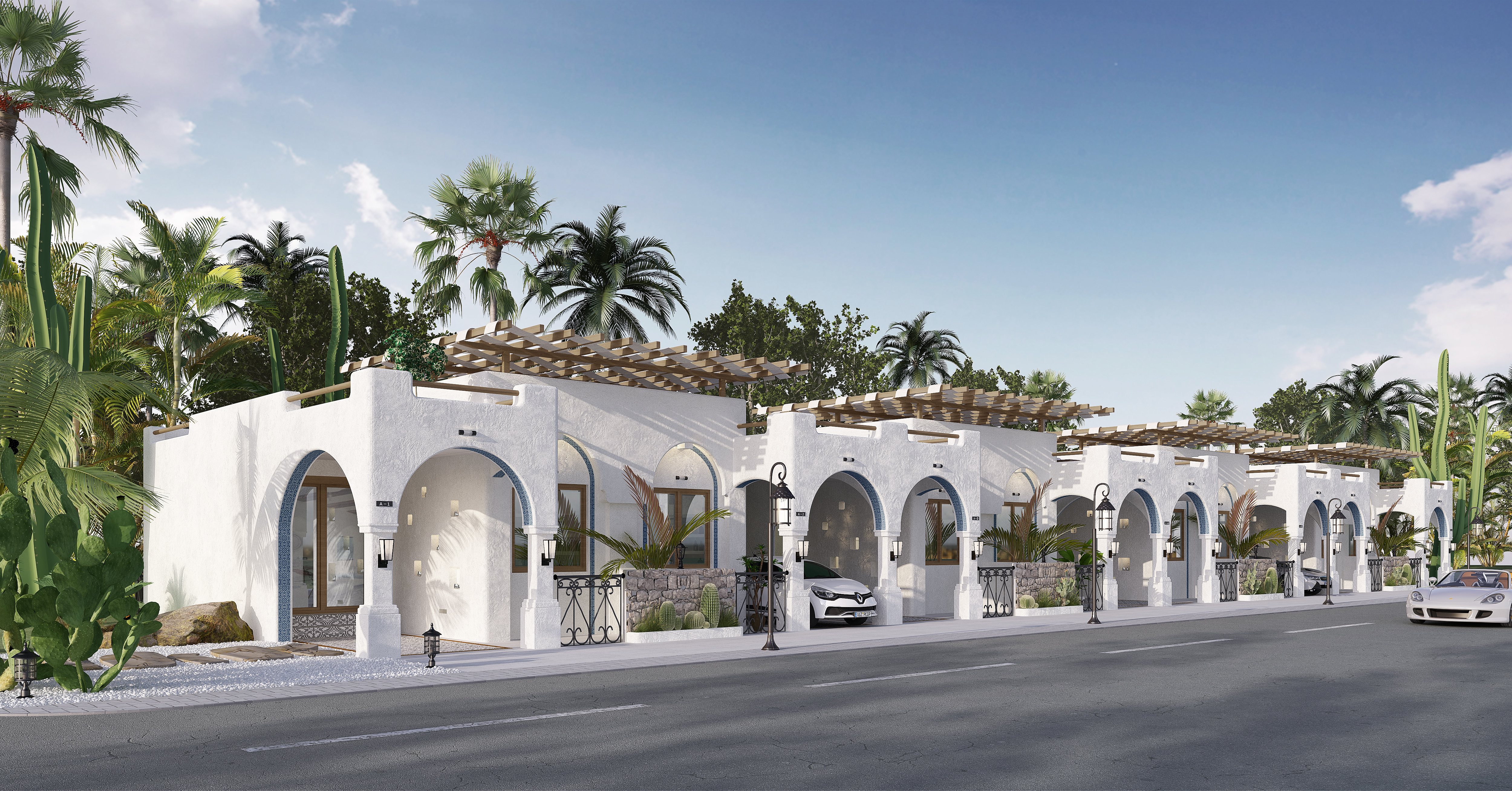 Luxury townhouse in a unique Moroccan style, 67.58 sq.m., 2 bedrooms, Cape Yamu