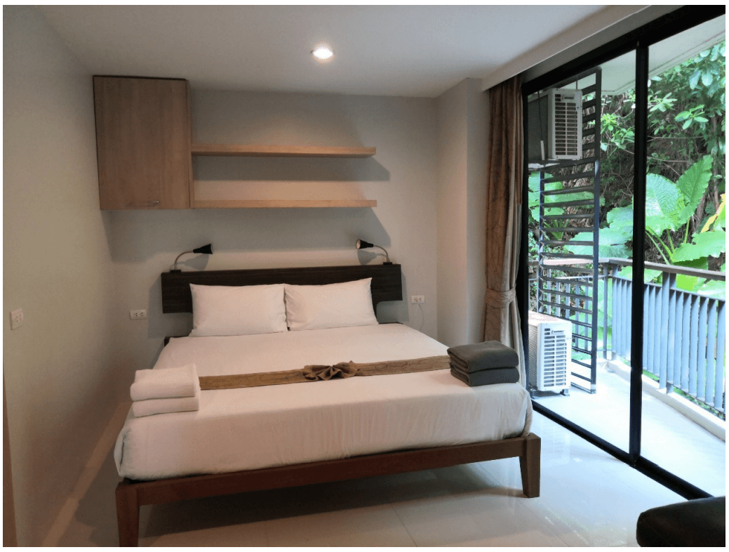 Cozy bright apartment with a large common area in Patong, 2 bedrooms