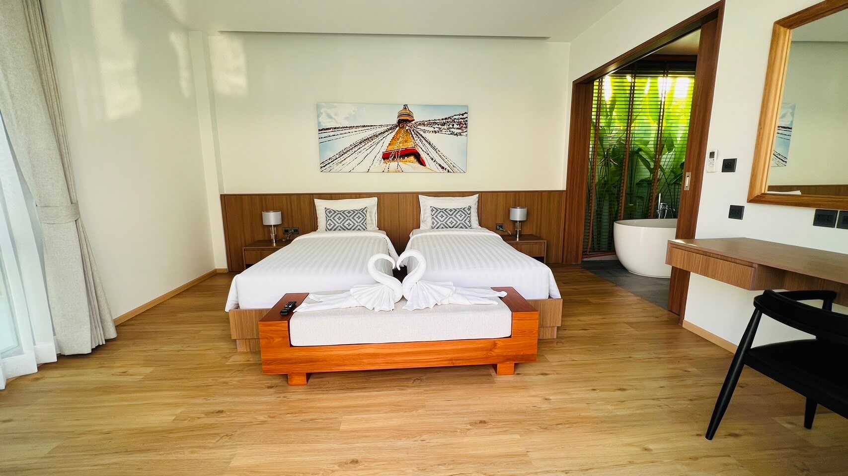 4 bedroom villa in Bangtao with pool access from the bedrooms