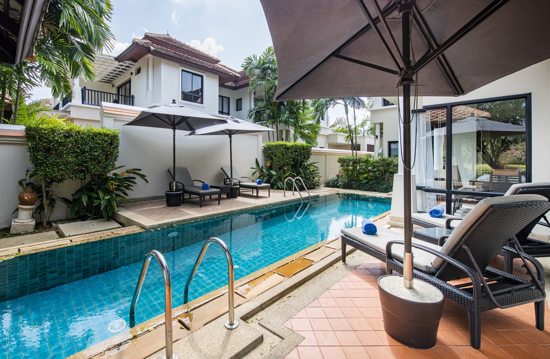 Comfortable villa with pool, 3 bedrooms, Bangtao