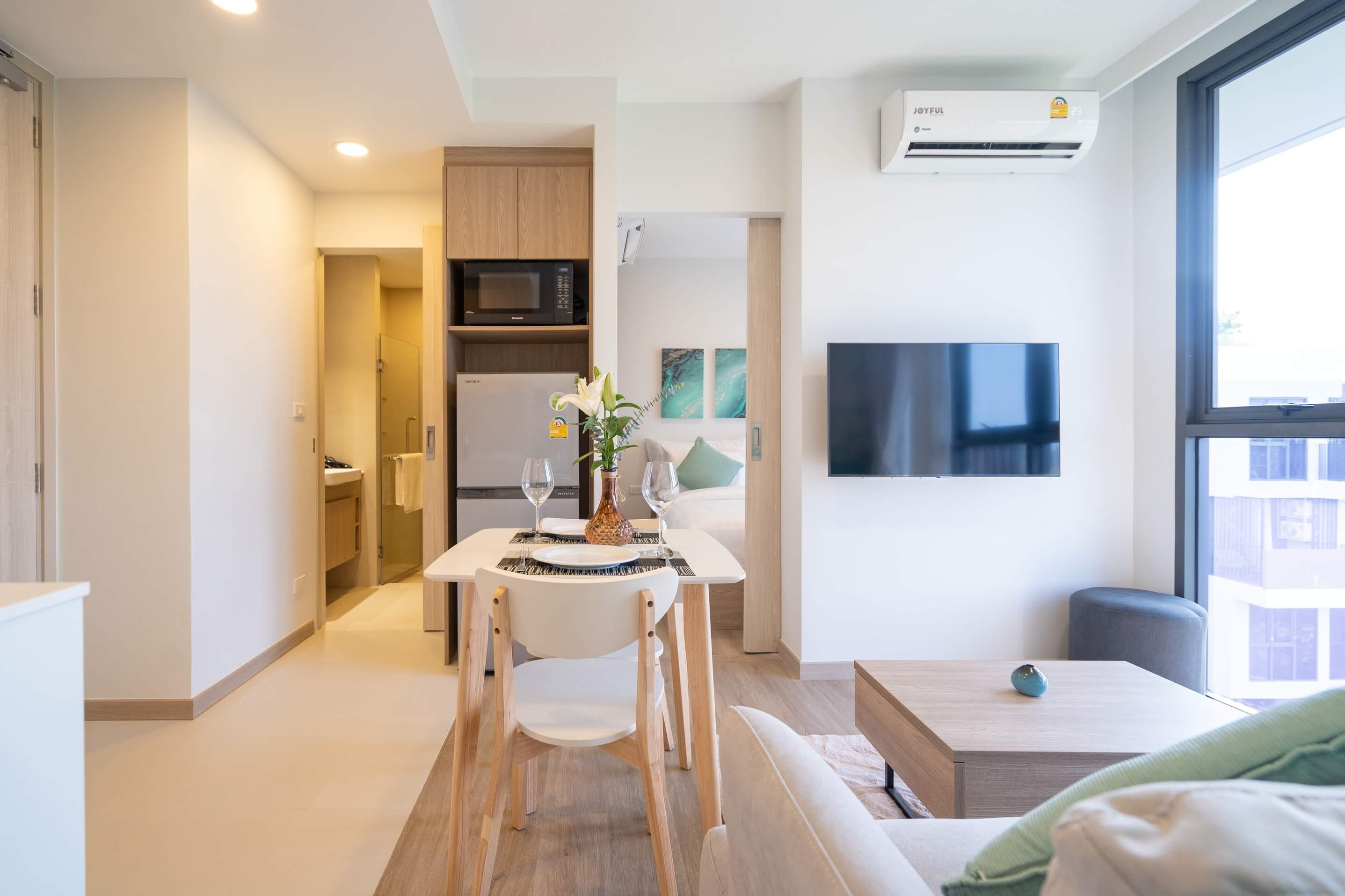 Apartment with good repair near Bang Tao beach, 2 bedrooms