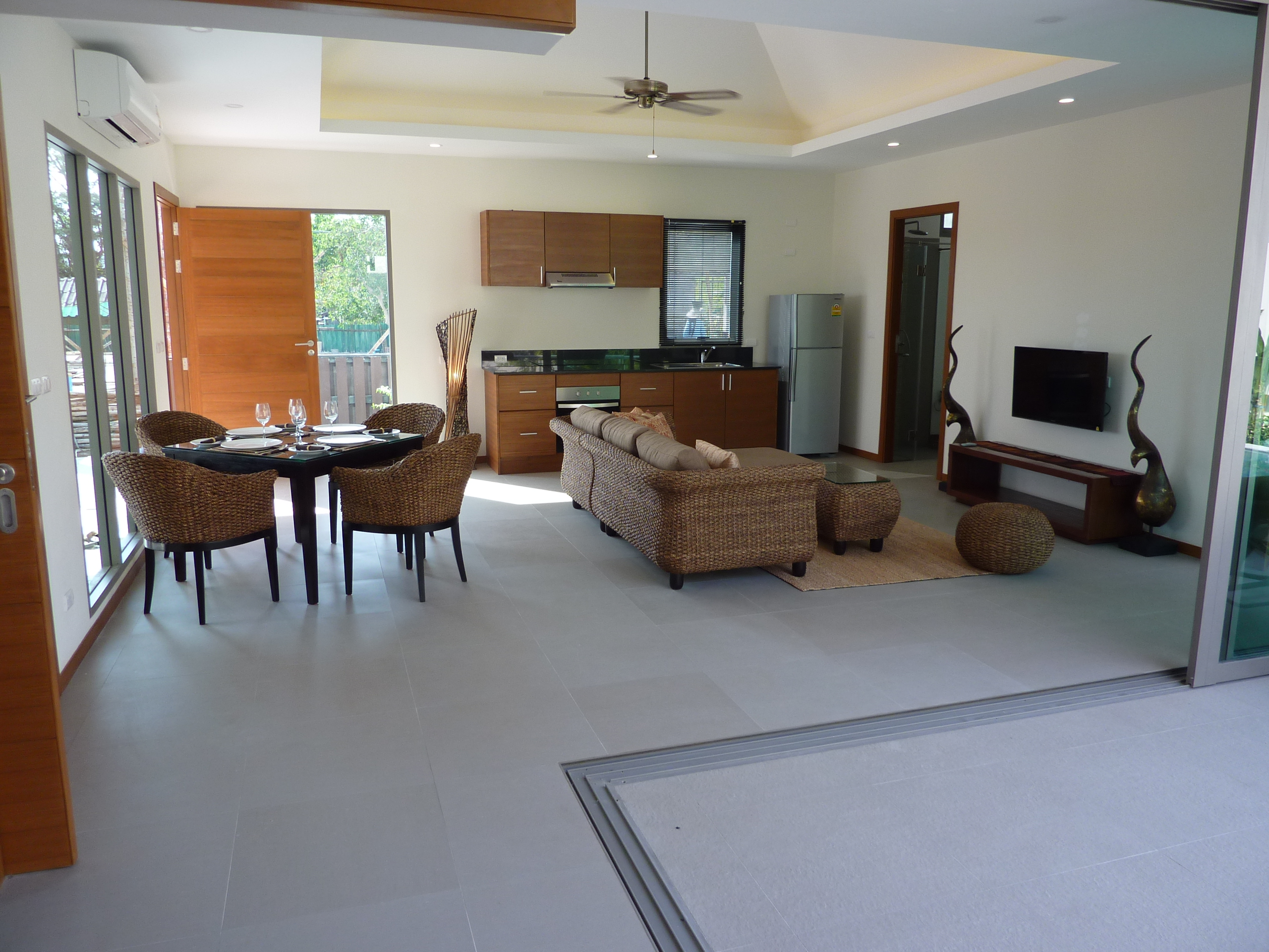 Spacious villa with pool in Rawai, 2 bedrooms