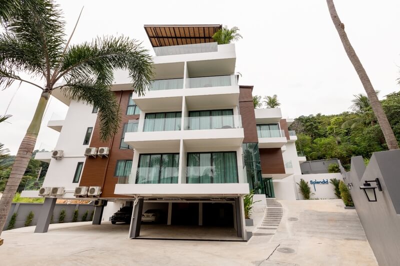 Spacious apartment with a balcony and mountain views, 1 bedroom, Kata Karon