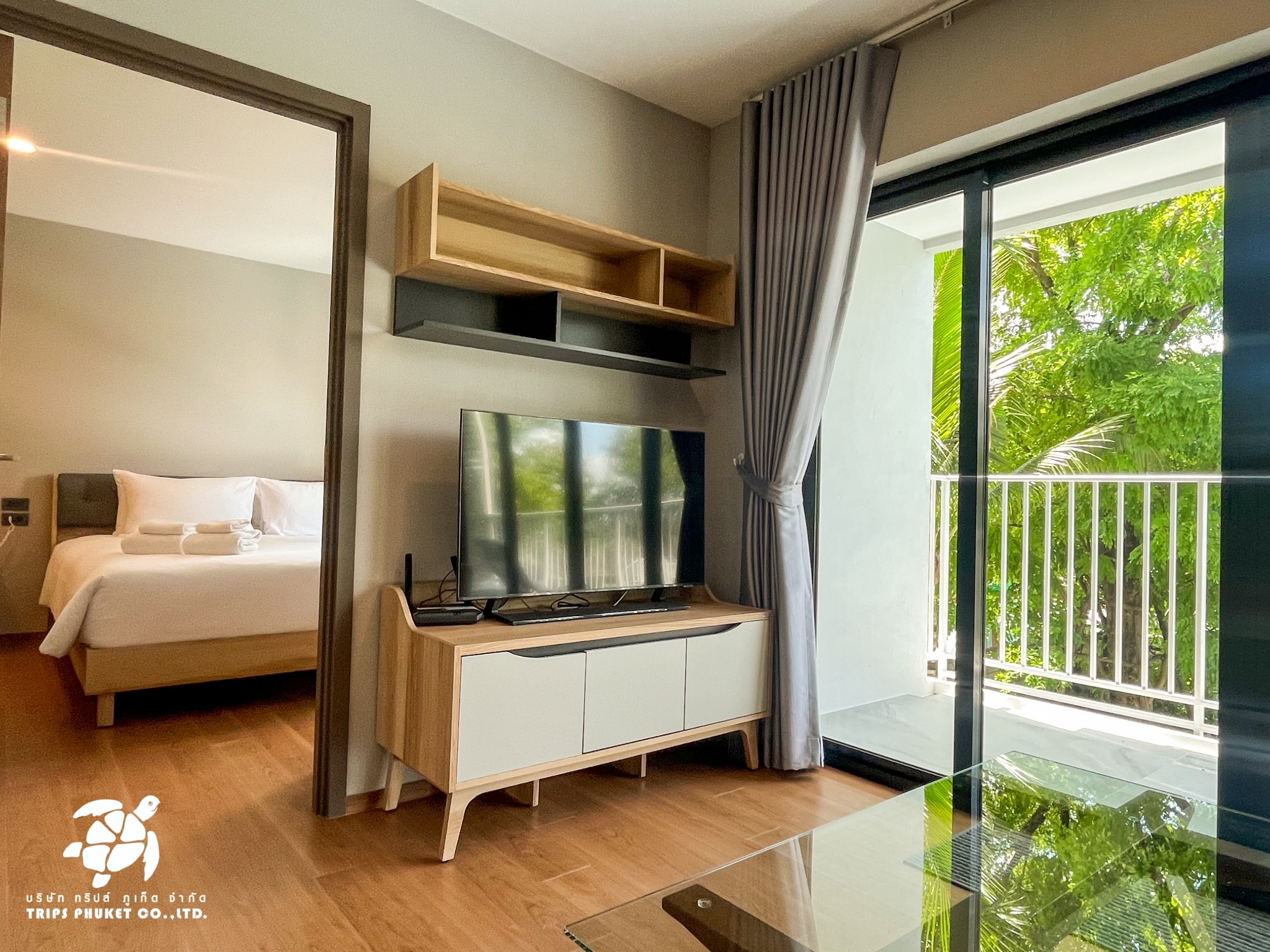 2 bedroom apartment with pool in Rawai