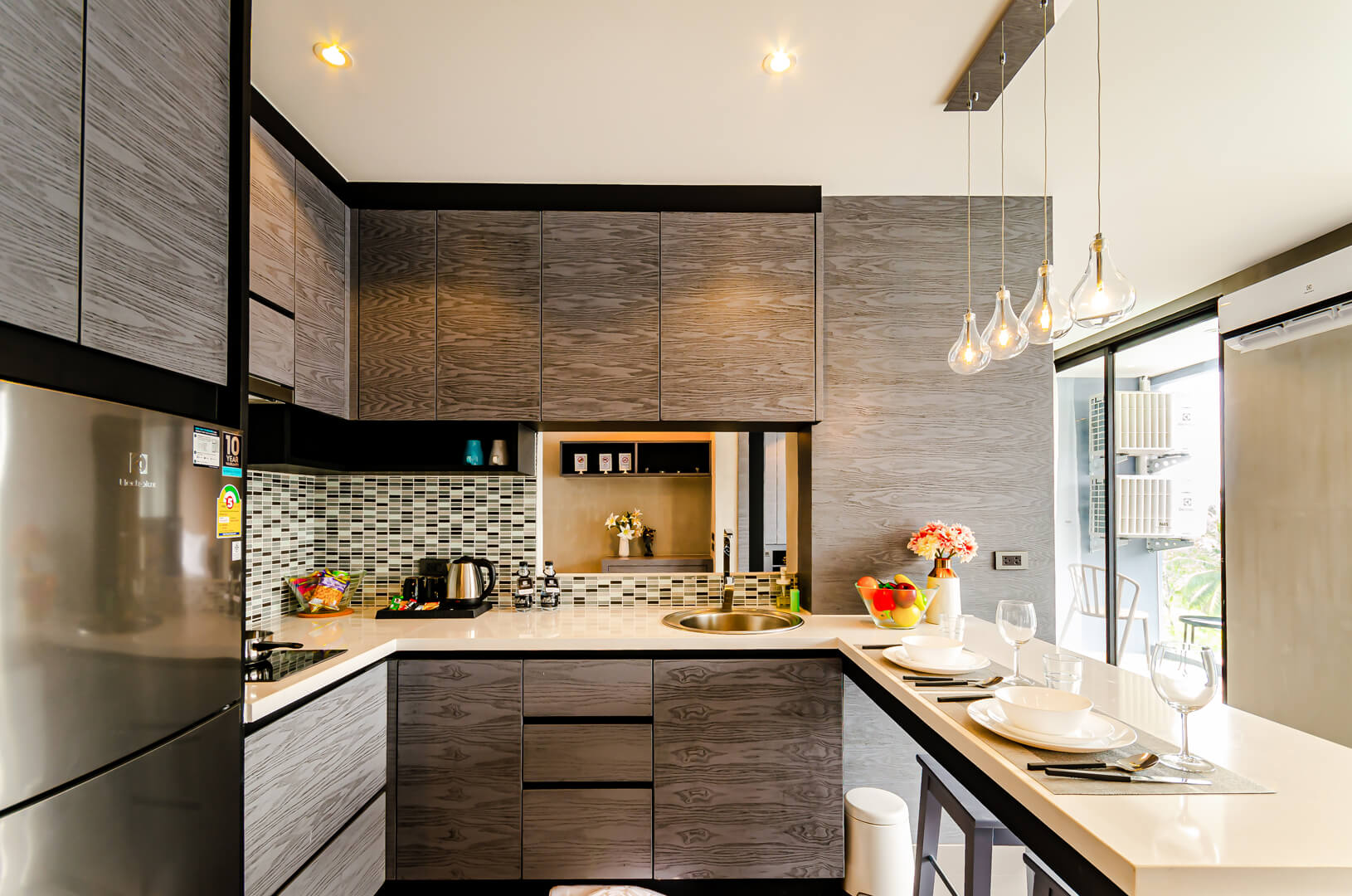 Apartment in a residential complex near Kamala beach, 2 bedrooms