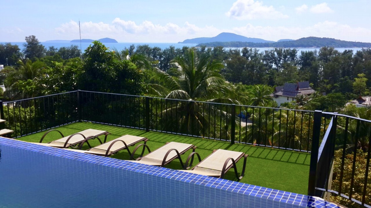 Villa with pool and private terrace, 9 bedrooms, Rawai