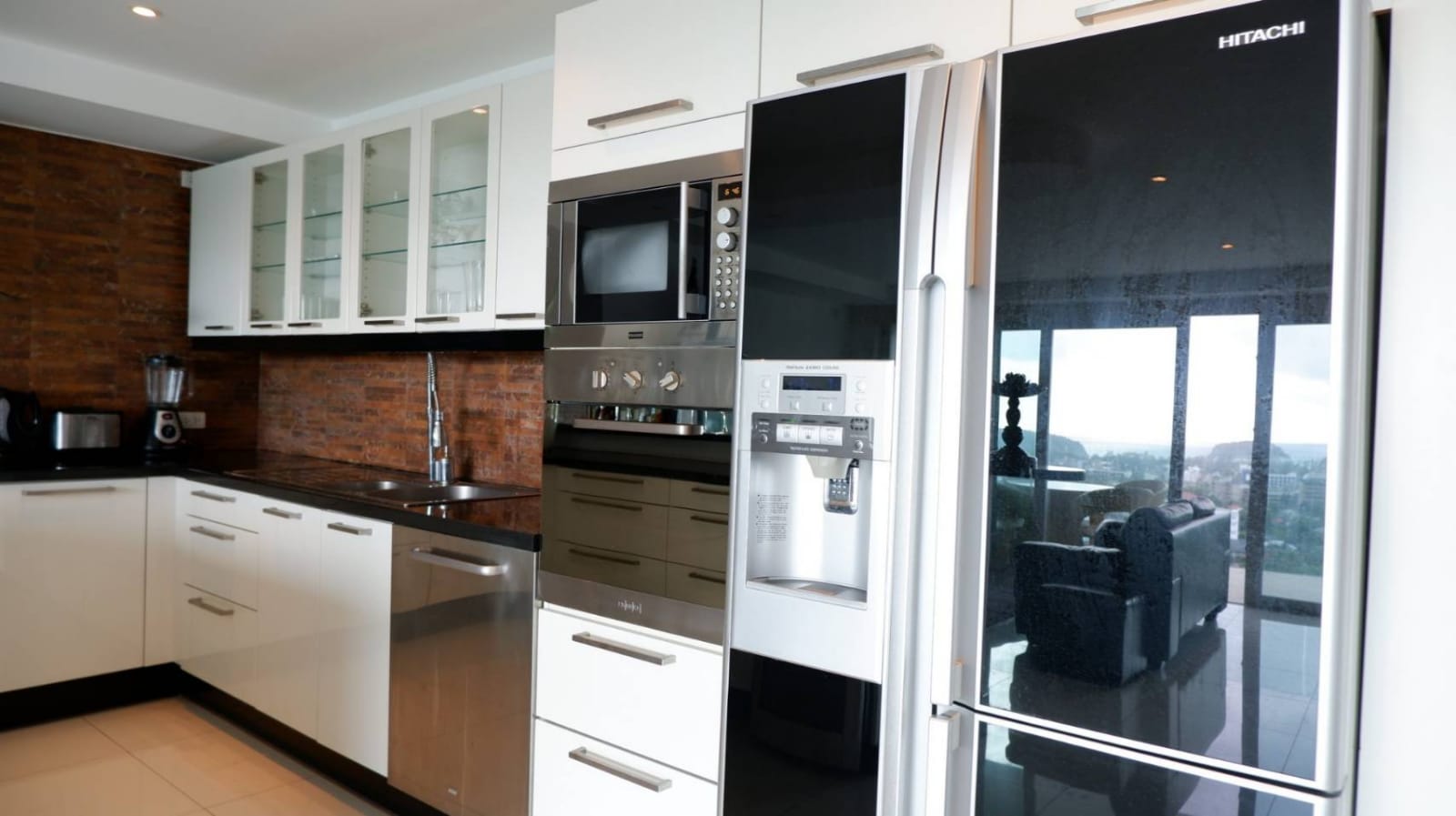Spacious apartment with panoramic windows, Kata, 3 bedrooms