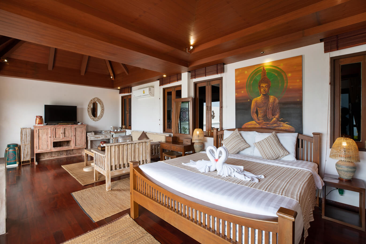 Beach front villa with private pool, 2 bedrooms, Panwa